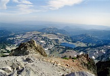 Lake Helen from Lassen Peak.