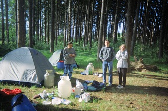 Our First camping.