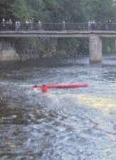 Capsize at Krumlov.
