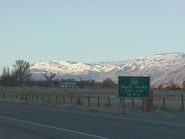 Turn Right to Death Valley